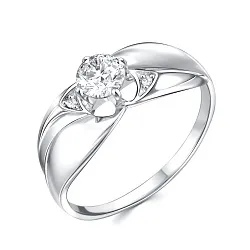 Кольцо Серебро 925, Фианит 90-01-6449-01 Кольцо Серебро 925, Фианит 90-01-6449-01