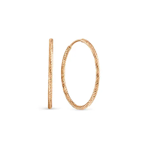 Конго/серьги-кольца,  Золото 585 , 020020-11