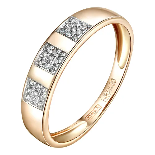 Кольцо Золото 585, 84-41R01190-S0DD