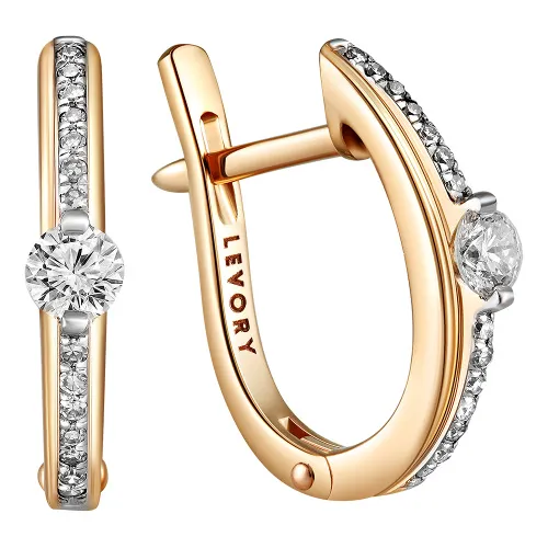 Серьги, Золото 585, 65-41E01249-X1DD Серьги, Золото 585, 65-41E01249-X1DD