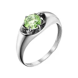 Кольцо Серебро 925, Хризолит К620-4210Хр Кольцо Серебро 925, Хризолит К620-4210Хр