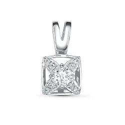 Подвеска фантазийная,  Золото 585, Фианит б0306645