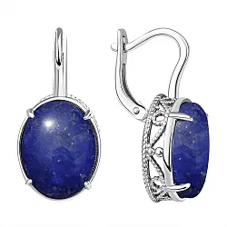 Серьги, Серебро 925, Лазурит 2340471995