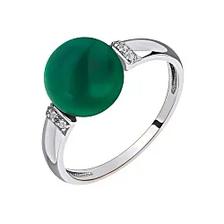 Кольцо Серебро 925, Агат 1340391965л-60 Кольцо Серебро 925, Агат 1340391965л-60