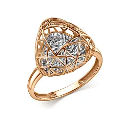 Кольцо Золото 585, Бриллиант 01-11-51222-11-00