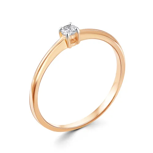 Помолвочное кольцо,  Золото 585, 01-01-0224-00