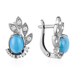 Серьги, Серебро 925, Прочие вставки 2340266334-70 Серьги, Серебро 925, Прочие вставки 2340266334-70