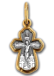 Подвеска крест, Серебро 925 101.070 Подвеска крест, Серебро 925 101.070