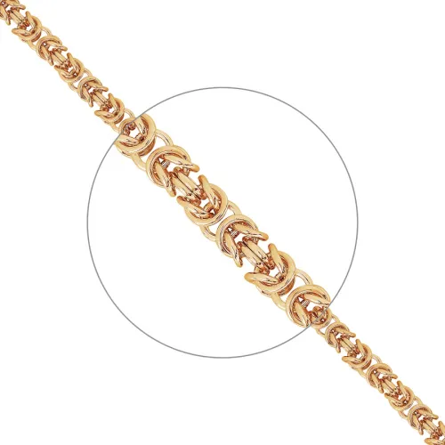 Браслет цепочный Золото 585  БПВЗ00110050