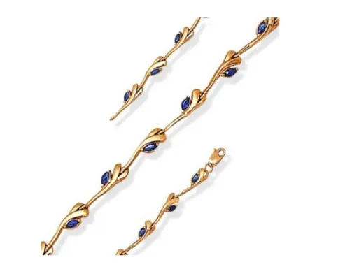 Браслет фантазийный Золото 585 
 34060277 