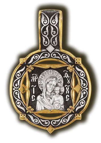 Иконка нательная,  Серебро 925, 08313