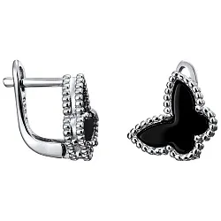 Серьги, Серебро 925, Агат LLE 449 Серьги, Серебро 925, Агат LLE 449