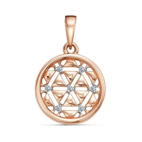 Подвеска фантазийная,  Золото 585, 3739807 1 1 1