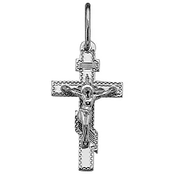 Подвеска крест, Серебро 925 KP 47 Подвеска крест, Серебро 925 KP 47