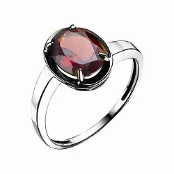 Кольцо Серебро 925, Гранат К625-6558Гр Кольцо Серебро 925, Гранат К625-6558Гр