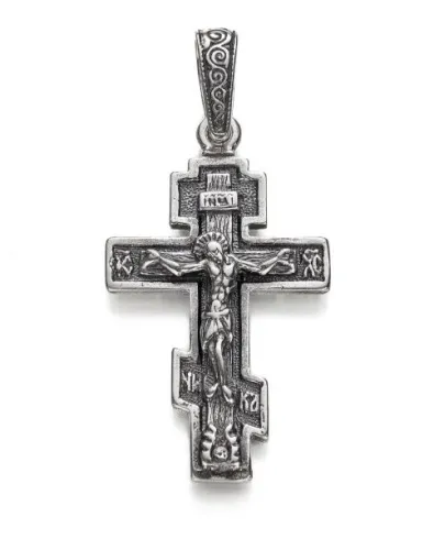 Подвеска крест, Серебро 925, 118