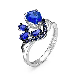 Кольцо Серебро 925, Кварц 1-1050р-108 Кольцо Серебро 925, Кварц 1-1050р-108