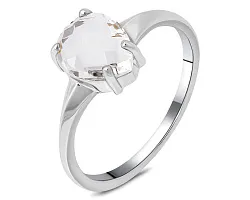 Кольцо Серебро 925, Хрусталь горный 656760 Кольцо Серебро 925, Хрусталь горный 656760