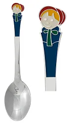  Ложка Столовая Красная Шапочка,  Серебро 925, Эмаль 3620060028