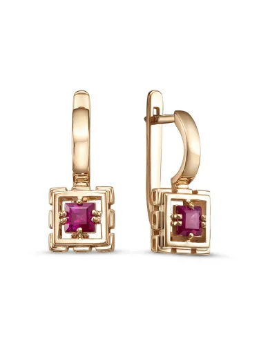 Серьги, Золото 585, 64010624 Серьги, Золото 585, 64010624