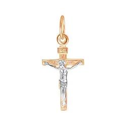 Подвеска крест, Золото 585 03-0081