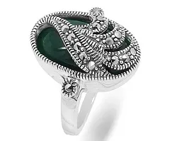 Кольцо Серебро 925, Марказит 633740