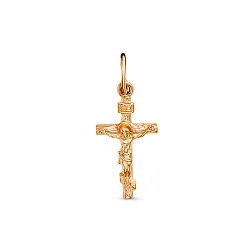 Подвеска крест, Золото 585 326200 1 10 Подвеска крест, Золото 585 326200 1 10