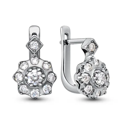 Серьги, Золото 585, 106521ю