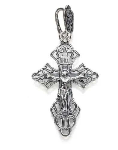 Подвеска крест, Серебро 925, 62