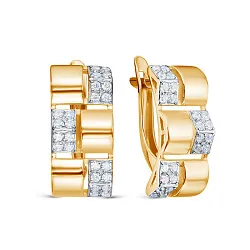 Серьги, Серебро 925, Фианит Z2-11342з