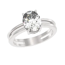 Кольцо Серебро 925, Фианит 1046731-01210