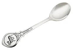  ложка чайная "Овен",  Серебро 925 40010371О05