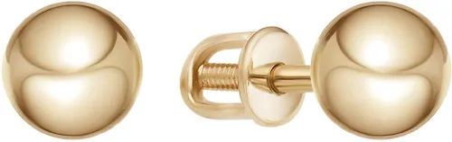 Серьги пусеты-гвоздики, Золото 585, С3803