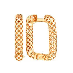 Конго/серьги-кольца,  Золото 585  00-62-0288-00