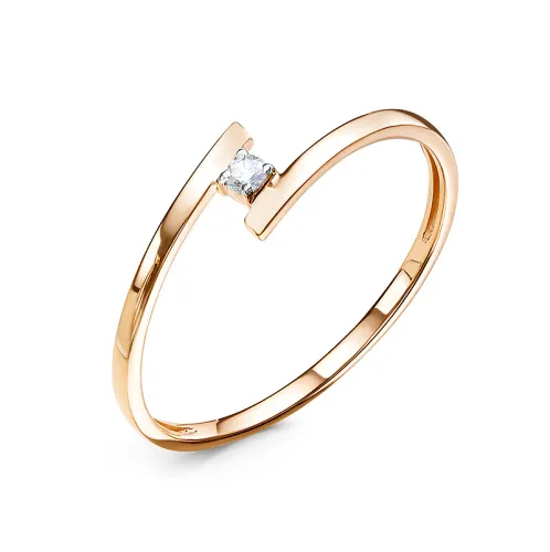 Кольцо Золото 585, 1105267