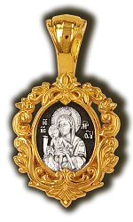 Иконка нательная,  Серебро 925 08529