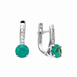 Серьги, Золото 585, Изумруд С215-1239ГТИ Серьги, Золото 585, Изумруд С215-1239ГТИ
