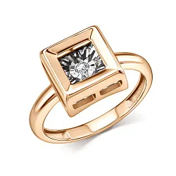 Кольцо Золото 585, Бриллиант 01-11-51128-11-00