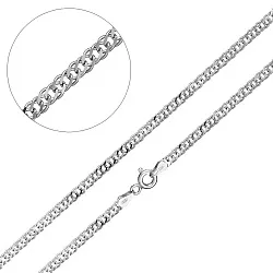 Цепочка Серебро 925, плетение Ромб РДр 68