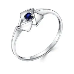 Кольцо Серебро 925, Фианит 90-01-7312-06