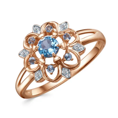 Кольцо Золото 585, 1752808 1 6 1