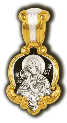 Иконка нательная,  Серебро 925, 08538