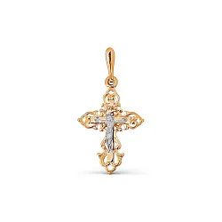 Подвеска крест, Золото 585 Т13006656 Подвеска крест, Золото 585 Т13006656