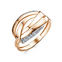 Кольцо Золото 585, Фианит 1641007 1 1 1