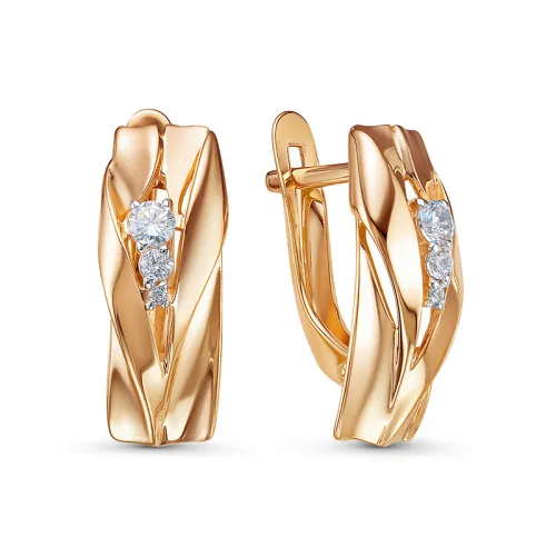 Серьги, Золото 585, 1201120 Серьги, Золото 585, 1201120