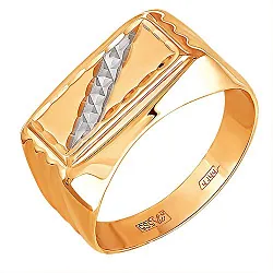 Кольцо мужское (печатка). Золото 585 1109710 1 1 Кольцо мужское (печатка). Золото 585 1109710 1 1