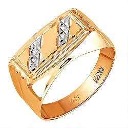 Кольцо мужское (печатка). Золото 585 1109610 1 1