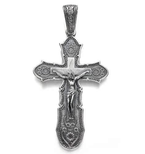 Подвеска крест, Серебро 925, 56