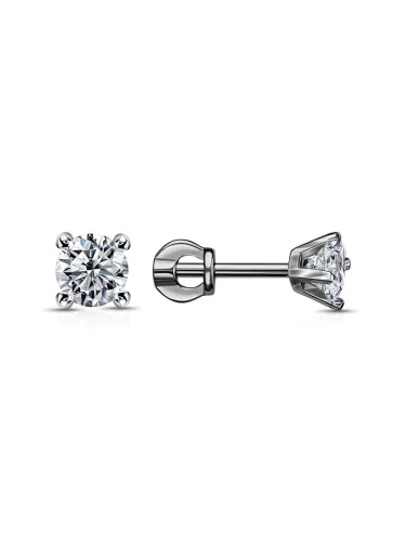 Серьги пусеты-гвоздики, Золото 585, С230-1287