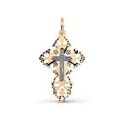 Подвеска крест, Золото 585 Т13066679 Подвеска крест, Золото 585 Т13066679
